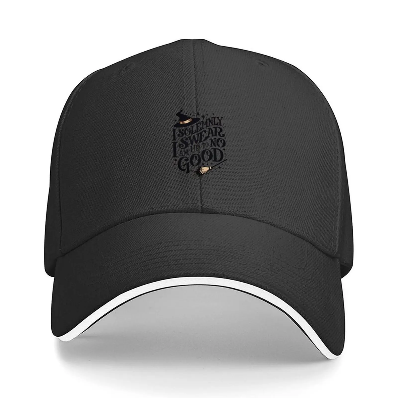 

I Solemnly Swear That I Am Up to No Good - Wizard Baseball Cap Golf designer cap Luxury Cap Luxury Man Hat Women's Hats Men's