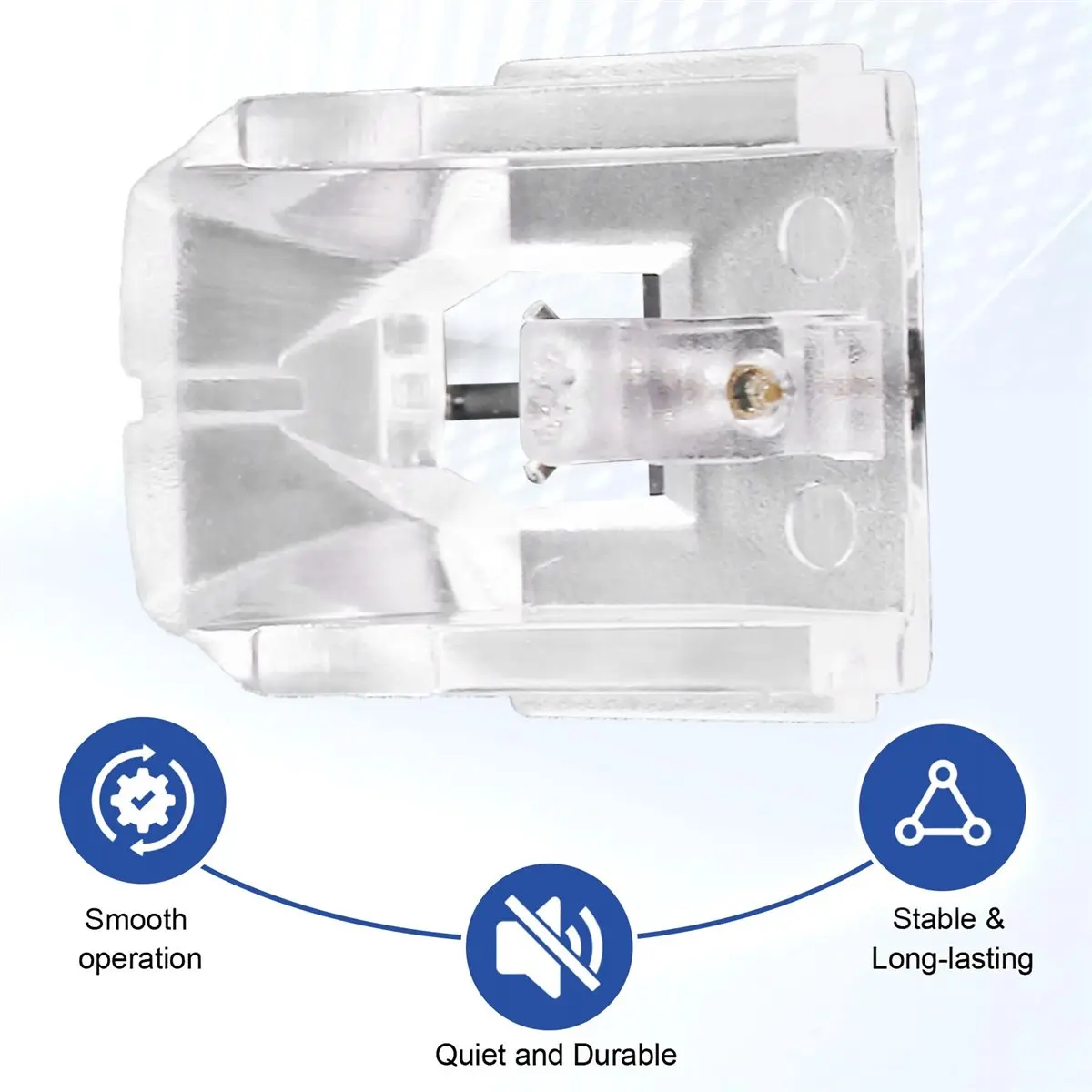 Replacement Stylus Replace Stylus ATXP5 Turntable LP Vinyl Record Phonograph Transparent ATXP7