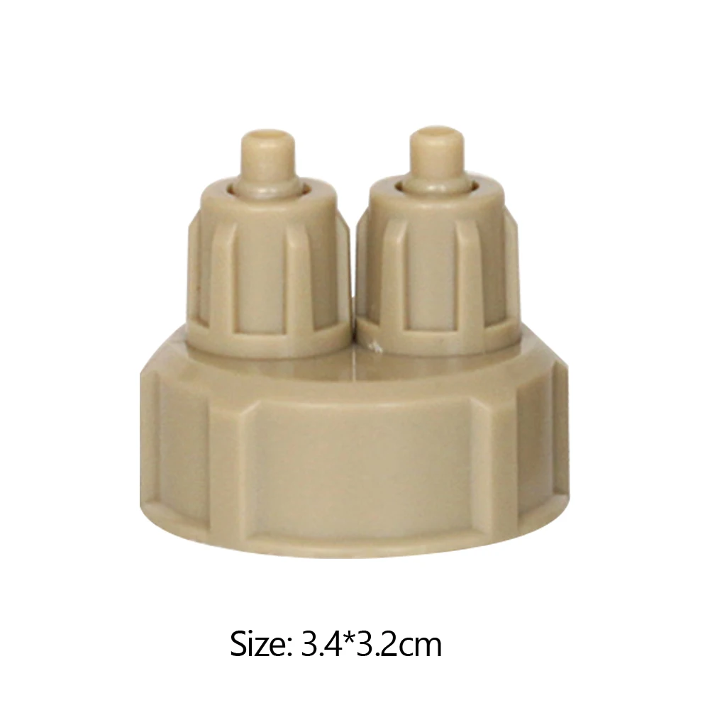 Plastic Fish Tank Air Diffuser Professional CO2 System Generator Bottle Cap Reactor Quick Screw Aquarium Supplies