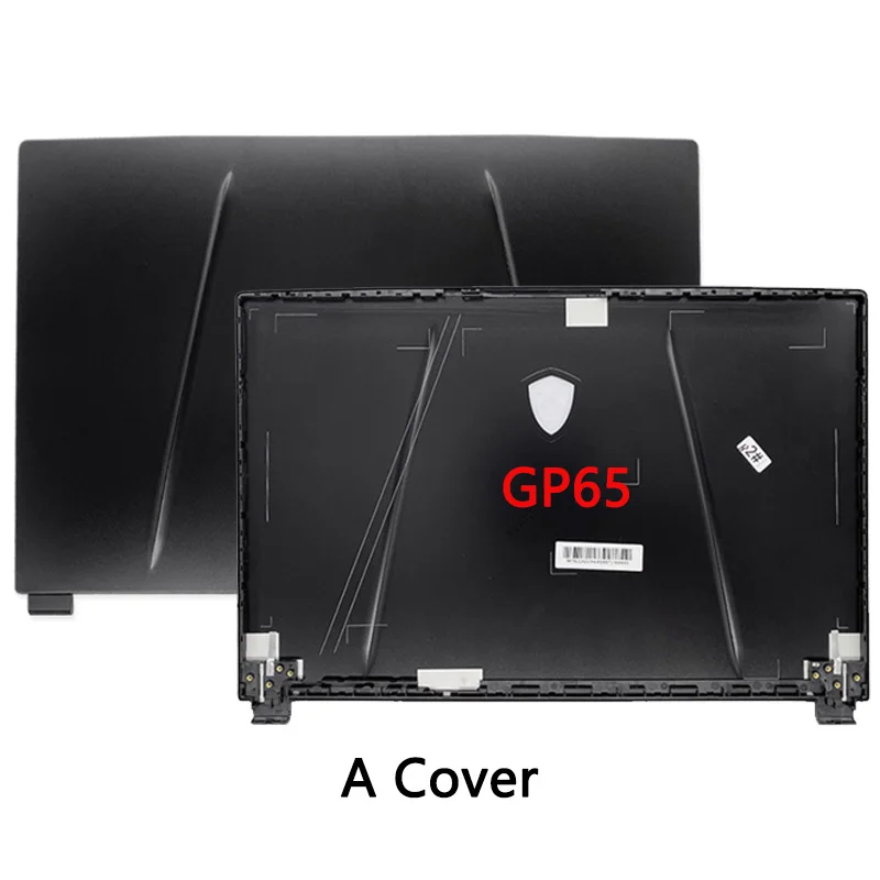 New For GL65 GP65 MS-16U1 16U5 16U7 Laptop LCD Back Cover Front Bezel Palm rest Bottom Base Case Hinges Replacement Cover Black