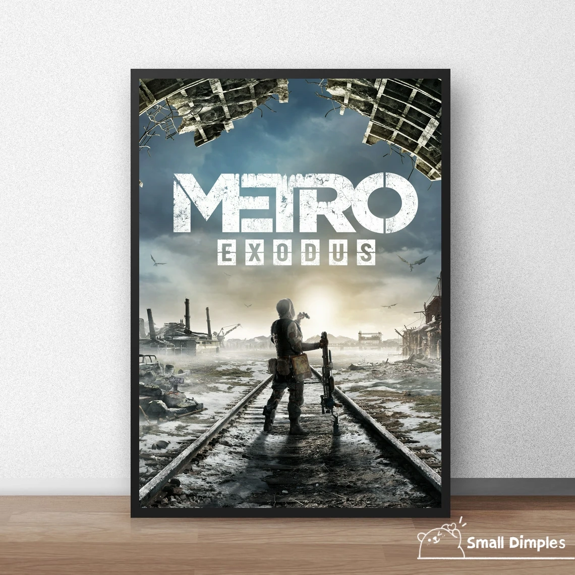 Metro Exodus Game Poster Canvas Art Print Home Decoration Wall Painting ( No Frame )