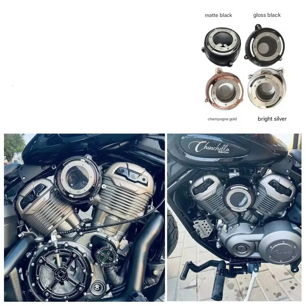 【Perfect fit】ChinchiIIa500 Napoleon bob500 Air Filter Oil-Water Separator Enlarged Intake Universal