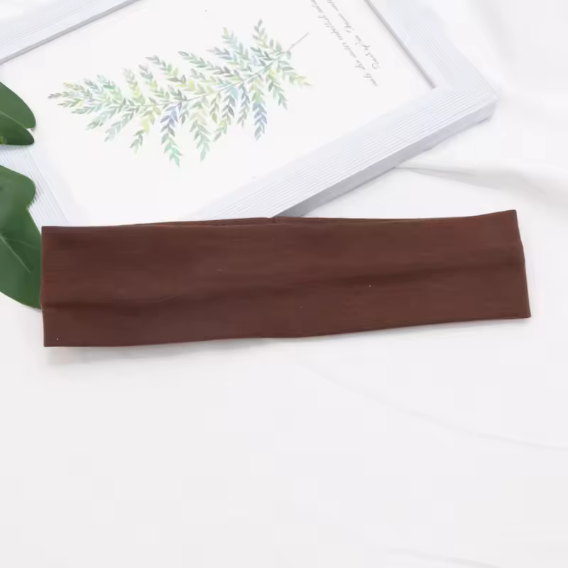Elastic Cotton HairBand Fashion Headbands for Women Men Solid Running Fitness Yoga Hair Bands Stretch Makeup Hair Accessories - Image 13