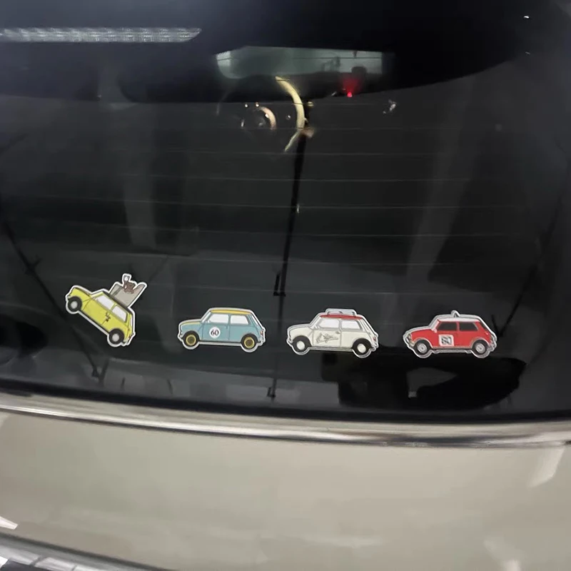 For Mini Cooper S R50 R52 R53 R55 R56 R57 R58 R59 R60 R61 F54 F55 F56 F57 F60 Car Window Sticker Waterproof Decoration Decals