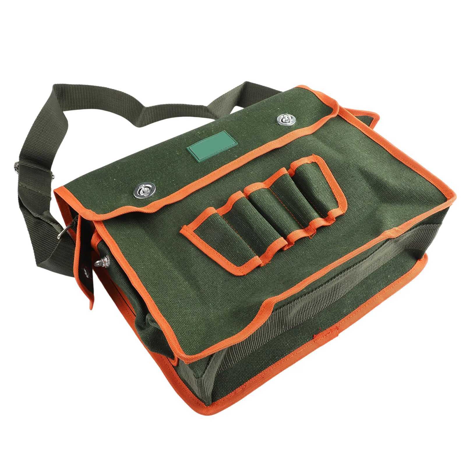 Borsa per attrezzi per elettricisti Borsa a tracolla singola Officina Kit di riparazione per attrezzi per la lavorazione del legno Borsa per attrezzi multifunzionale impermeabile in tela