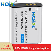 HQIX for  OM SYSTEM  Tough  TG-7  TG7 Camera LI-92B LI-90B Charger Battery