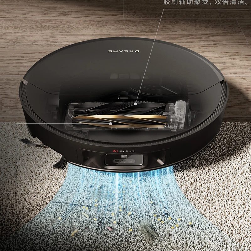 Dreame X50 Pro المتكاملة التلقائي كنس روبوت بيونيك الميكانيكية تنظيف القدم سلسلة المكانس الكهربائية المنزلية