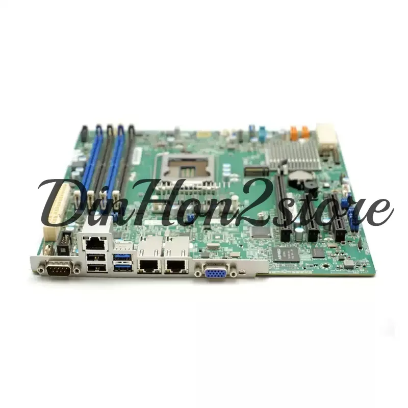 Supermicro server IPMI main board X11SSM-F single NAS main board X11SSM-F C236 chip dual network interface card