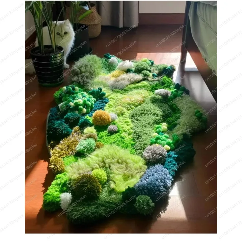 HOT (material Package Only) Moss Carpet Material Package Birthday Gift Handmade Creative DIY