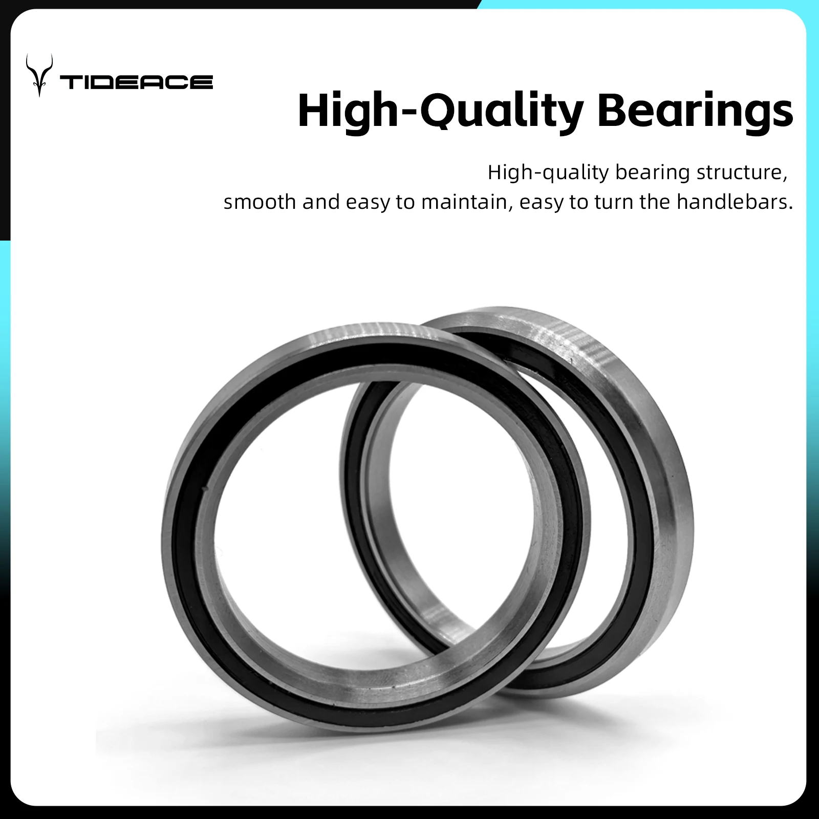 Alloy Bicycle Headset Spacer 52mm 28.6mm Fork Threadless Road Bicycle Headset Mtb Fork Steering Box MTB Bike Accessories