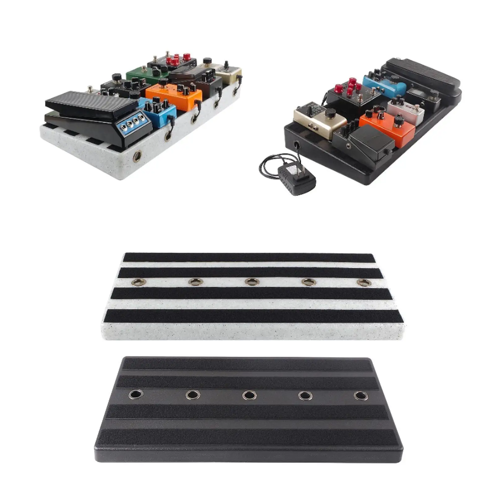 

Guitar Effect Pedal Board,Easy to Carry,Lightweight Portable Bass Pedalboard,Cable Supply for Musical Instrument Guitar Bass