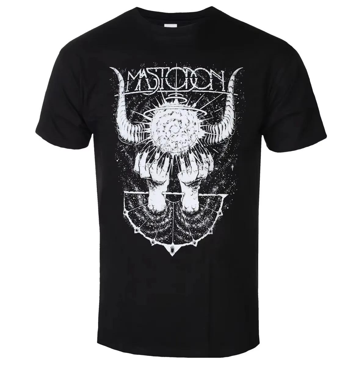 Horned Cosmos Mastodon Progressive Metal Band Graphic T-Shirt Cotton Men Women Streetwear Tee