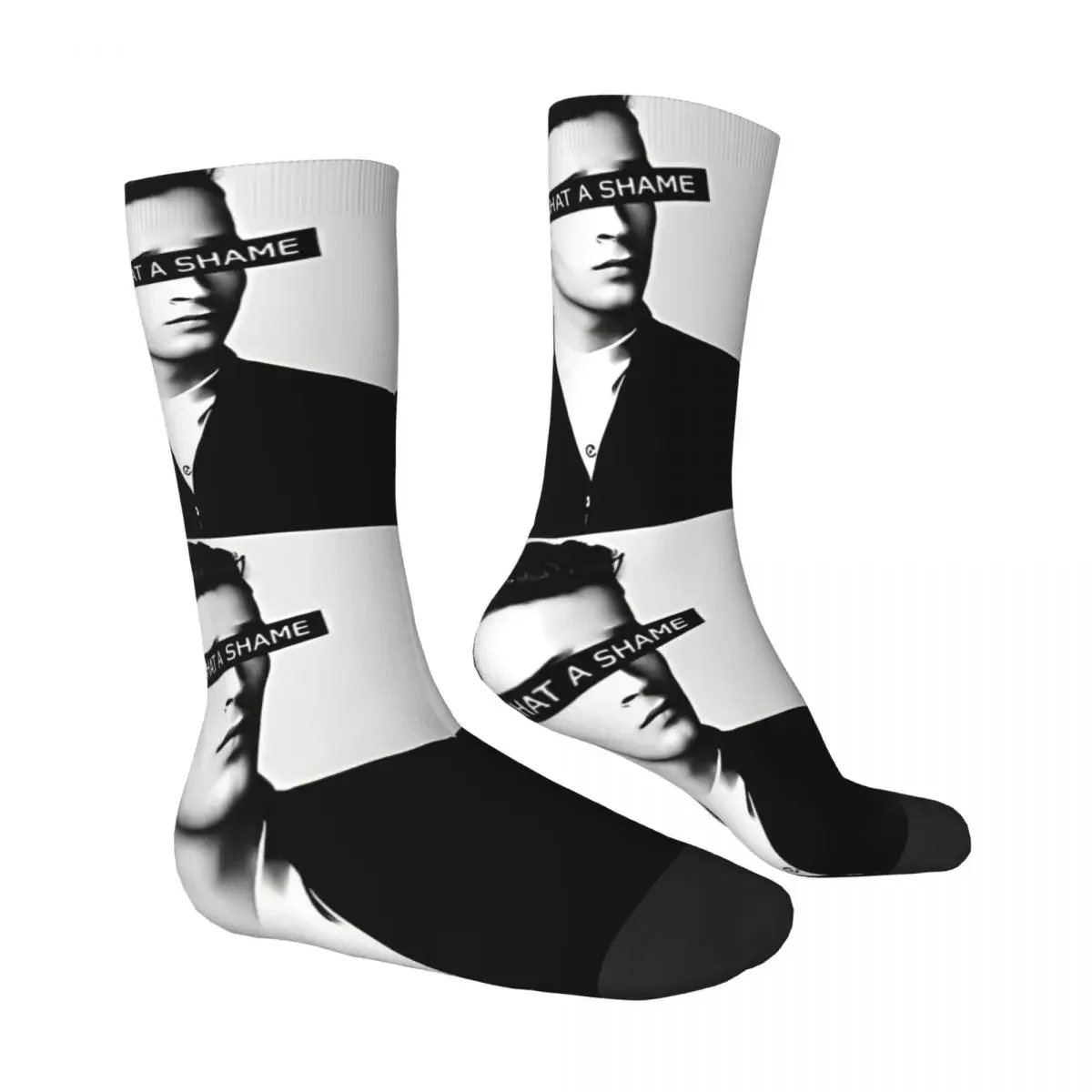 WHAT A SHAME Matty Healy Of The 1975 Sock Korean Stockings Women Men Warm Soft Running Sports Socks Autumn Design Non Skid Socks