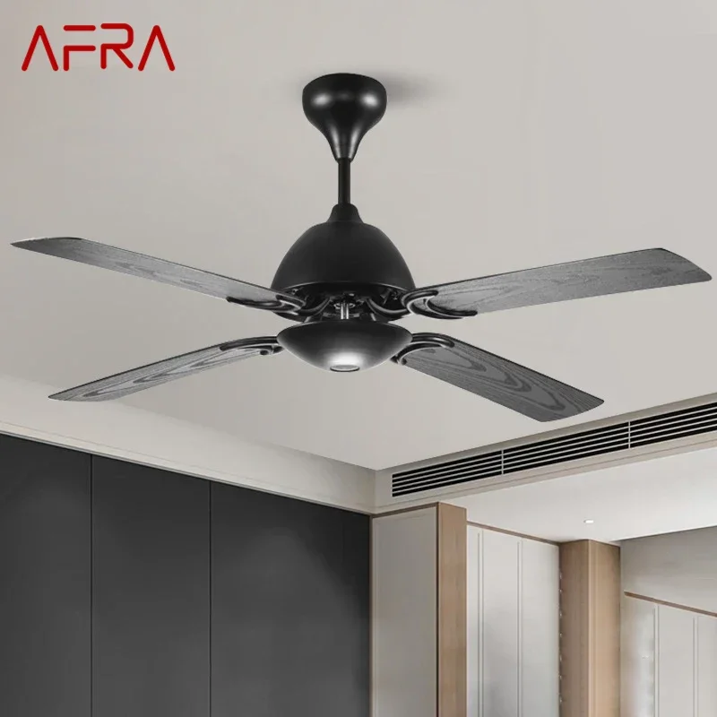 AFRA Nordic Without lights Ceiling Fan Modern Minima lism Living Room Bedroom Study Cafe Hotel