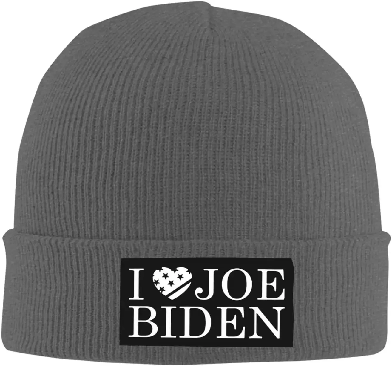 I Love Joe Biden,Pro Biden Hat Black Winter Knit Warm Beanie Fashion Ski Skull Cap for Men Women