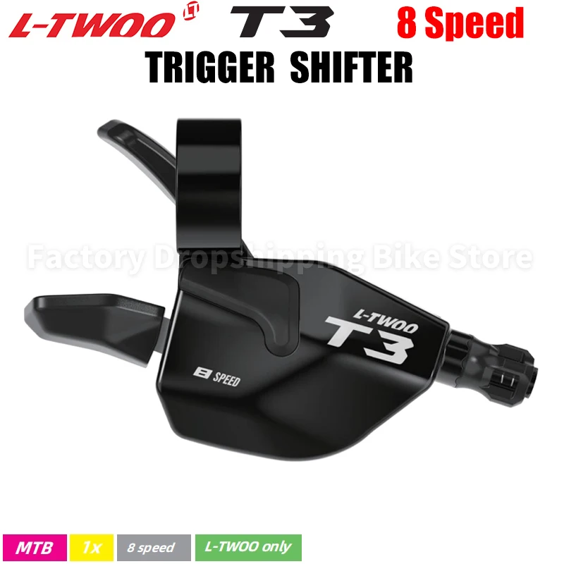 LTWOO New T3 Mountain Bike Transmission Kits 8 Speed Trigger Shifter 8V Damping System Rear Derailleur Original Bicycle Parts