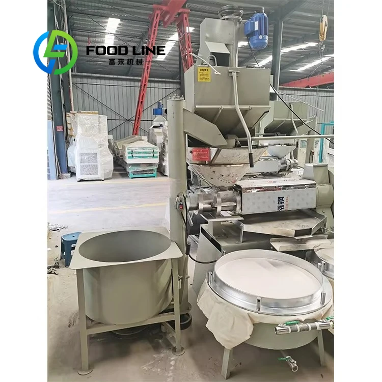 Maszyna do tłoczenia oleju z pestek palmowych Ekstraktor oleju z orzechów Maszyna do mielenia