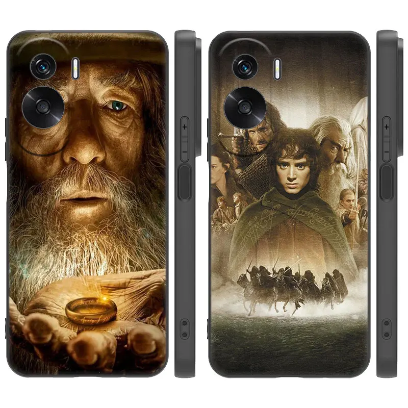 L-Lord of the R-Rings Cartoon Cover Black Case For Honor X5 Plus X6 X7 X8 X6A X6S X7A X8A X9A X9B 70 90 Lite X30i X40i X50i 5G