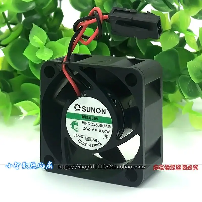 오리지널 MB40202V2-000U-A99 24V 0.80W 4020 40*40*20mm 신형 냉각 팬 라디에이터