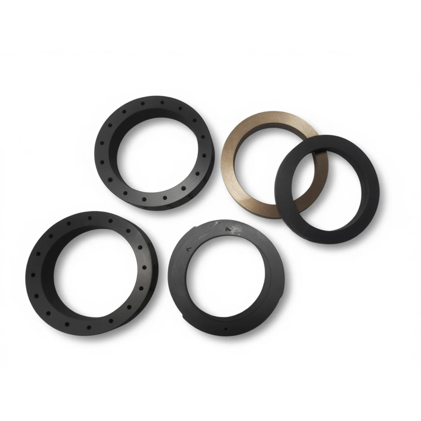 Brass Carbon Graphite Segmented Piston Seal Ring Packing Ring Seal Air Compressor Mechanical Seal Spare Parts