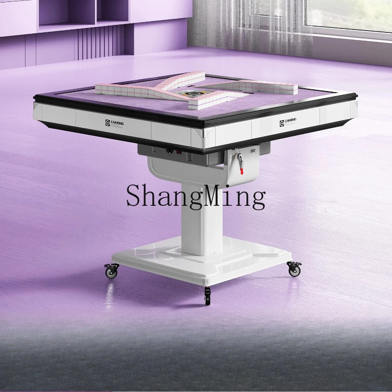 

LXY roller coaster mahjong machine dining table dual-purpose silent folding chess and card room commercial mahjong table