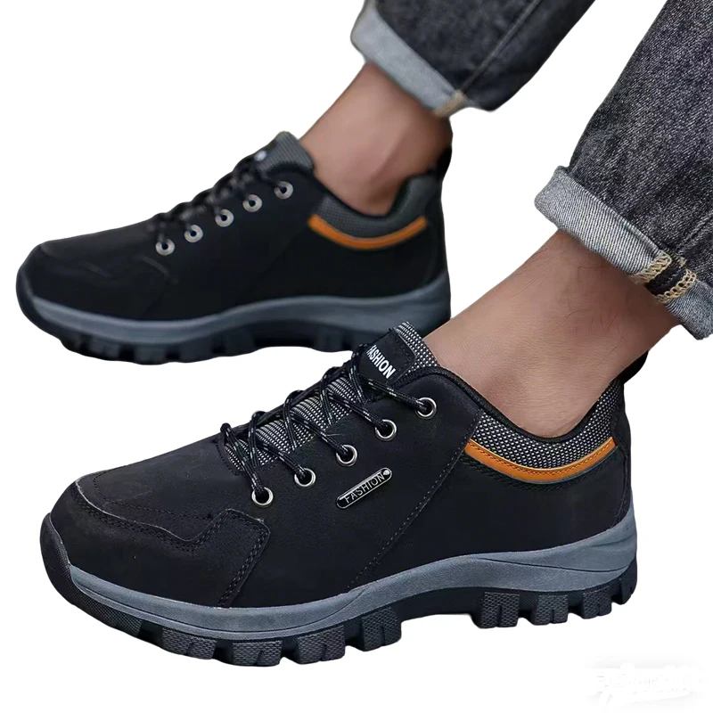 VEAMORS Hiking Shoes for Men Outdoor Climbing Shoes Trekking Camping Sneakers Hiking Sports Shoes Man Walking Traveling Trainers