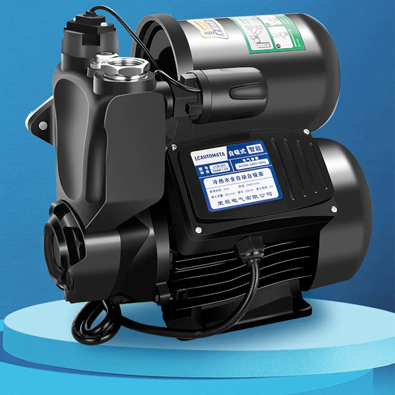 

220V Self-priming Pump Hot and Cold Water Pipe Booster Pump Super Quiet Water Pipe Tap Booster Pump