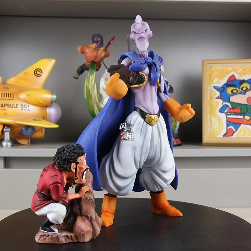 Anime Dragon Ball Z Evil Buu Figurka Mister Szatan Figura Zło Majin Buu Figurki Pvc Statuetka Kolekcja Model Zabawki Boże Narodzenie