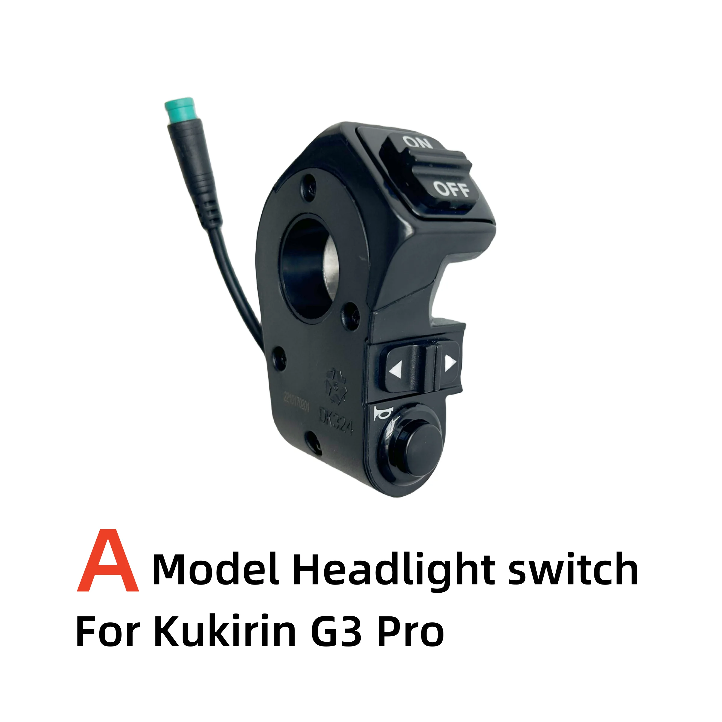 Original Kukirin G3 Pro  Headlight switch  Electric Scooter Kugookirin Turn signal switch Skateboard Horn button Accessory