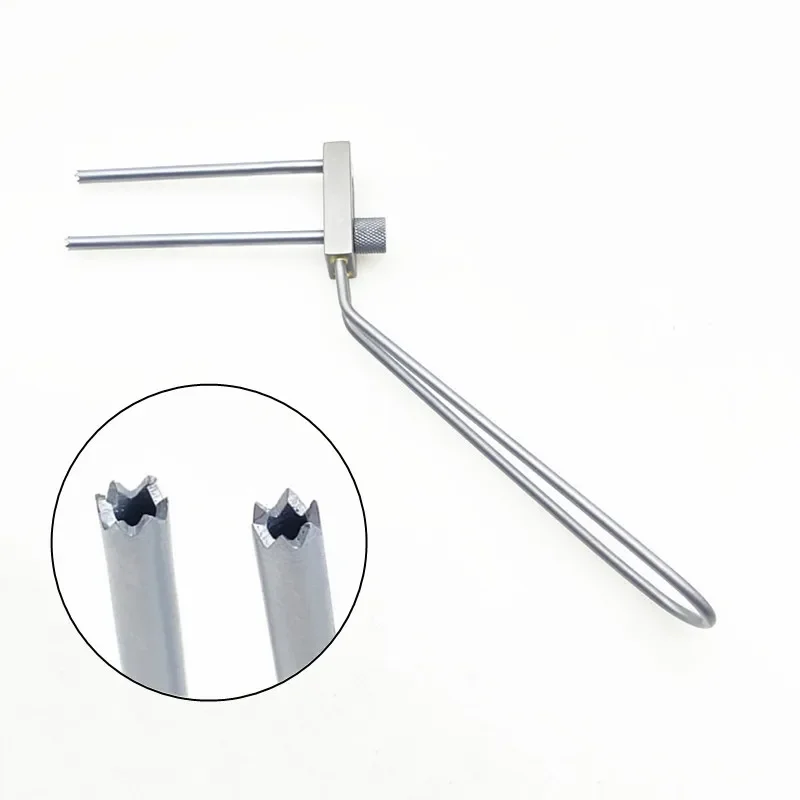 

Guide Pin 2 Hole Guider Kirschner wire guide pin Parallel guider Orthopedic Surgical Instruments