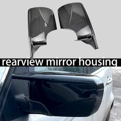 For BMW E46 E39 4 Door 3 Series 1998-2005 High Quality Door Rearview Mirror Cover Cap Side Black 2021 M3 M4 Style