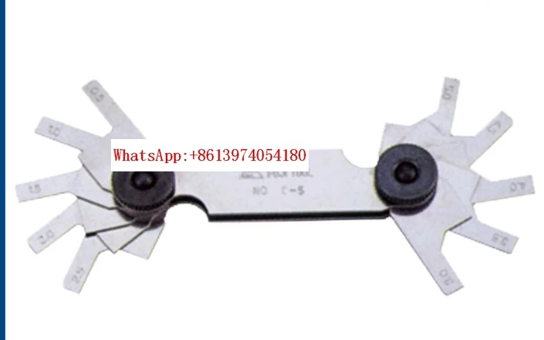 

Stainless steel C-angle gauge chamfer gauge C-5 C-10 C-215 C-163