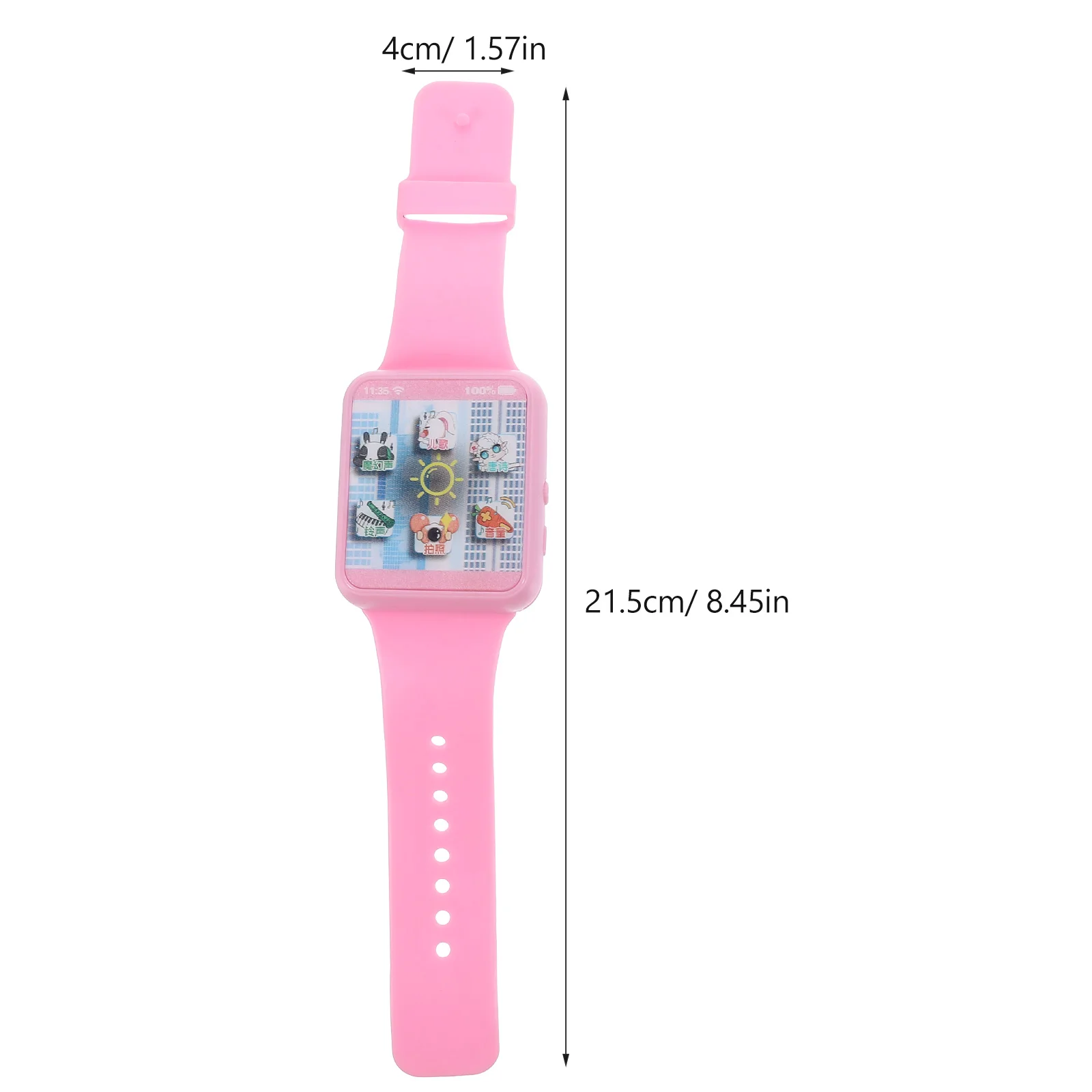 

2pcs Children's Smart Watch for Girls Boys Kids Glitter Toy Watches Fun Learning Puzzle Play Wearable Game Toddler Storytelling