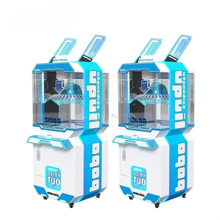 Factory Direct Sales High Profit Coin Operated Lucky Push Hit Clip Prize Game Machine
