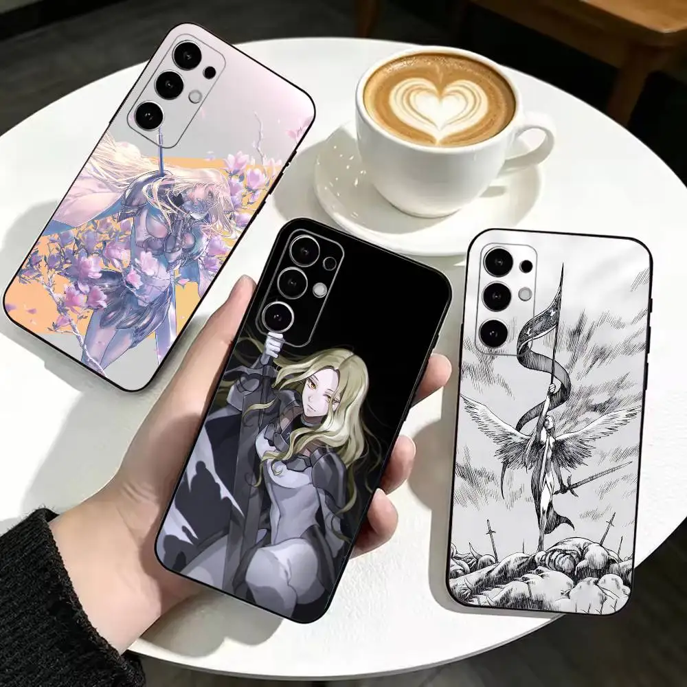 Anime C-CLAYMORE  Soft Silicone Case For Samsung S20 S21 S22 S23 S24 S25 S26 Ultra Plus Lite S24 FE Fundas