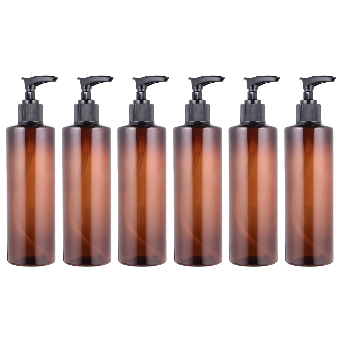 Bouteilles rechargeables pour liquide de lavage des mains, 6 pièces, pour Salon de coiffure, pulvérisateur de brouillard, bouteilles vides à pompe à pression en plastique, 250ml