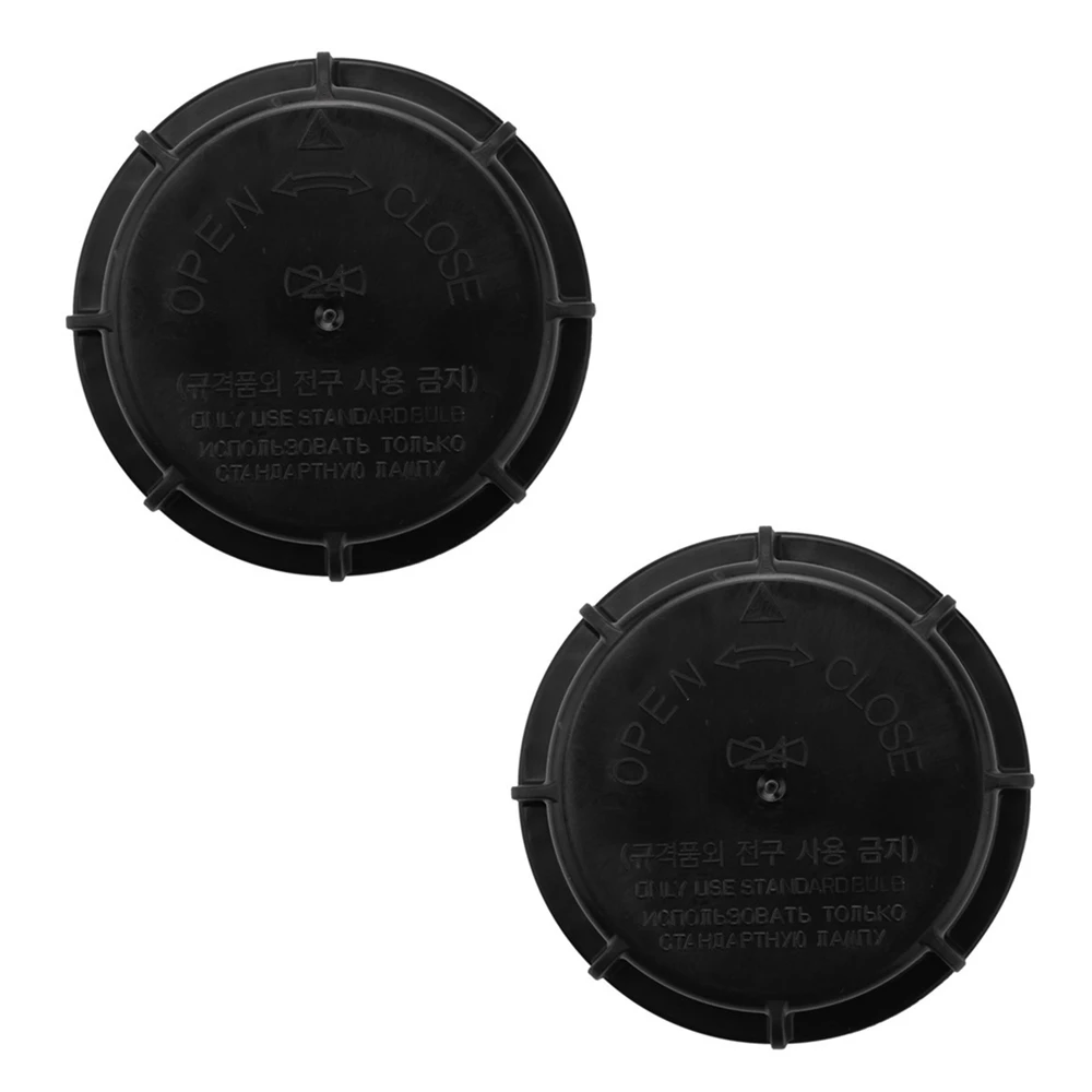 

​2Pcs Headlight Dust Cap Head Lamp Dust Cover ABS 921402D000 Replacement for Kia Sportage Sedona Sorento for Hyundai Sonata