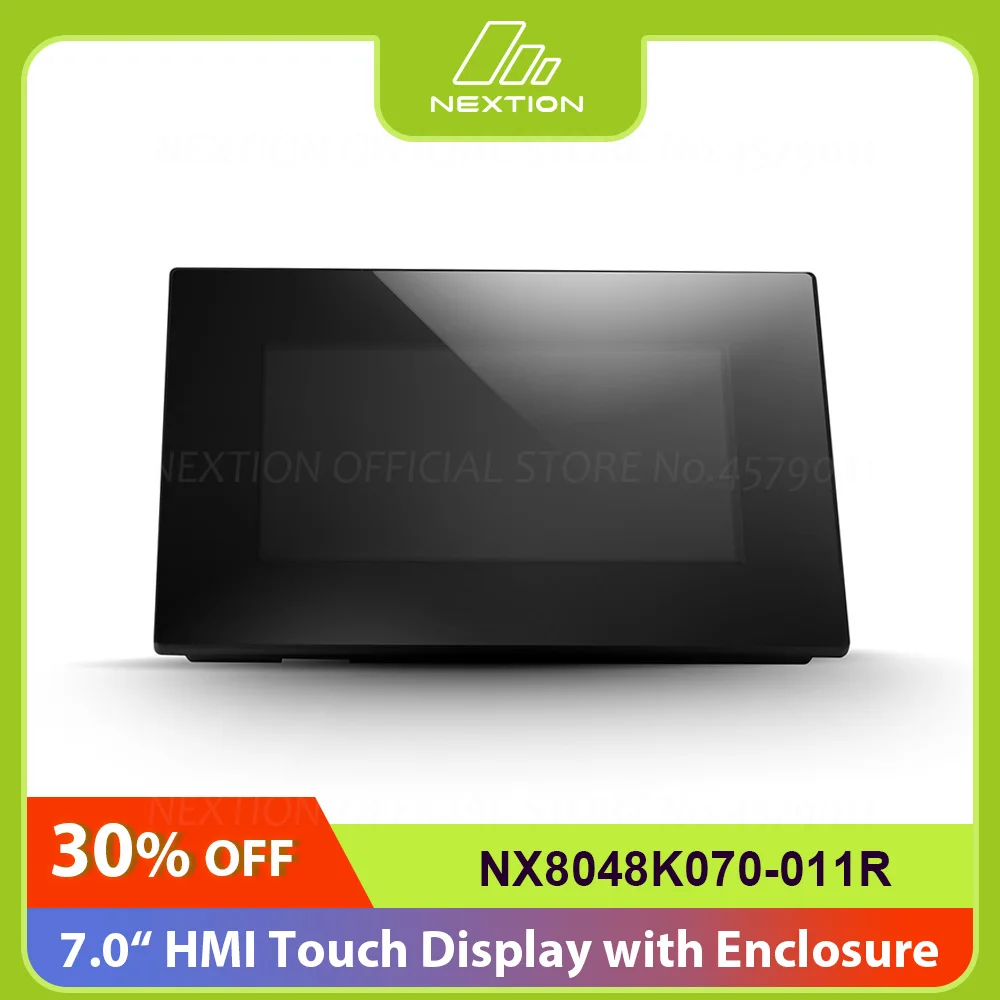 NEXTION Enhanced Series NX8048K070-011R 7.0” HMI Touch Display LCD Display Resistive Touch Screen Built-in RTC with Enclosure