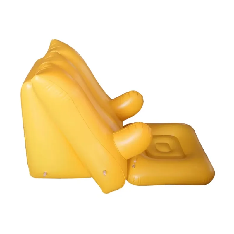 Надувной портативный диван-кресло, размещенный эркером, надувное кресло Xilong, удобное одноместное кресло