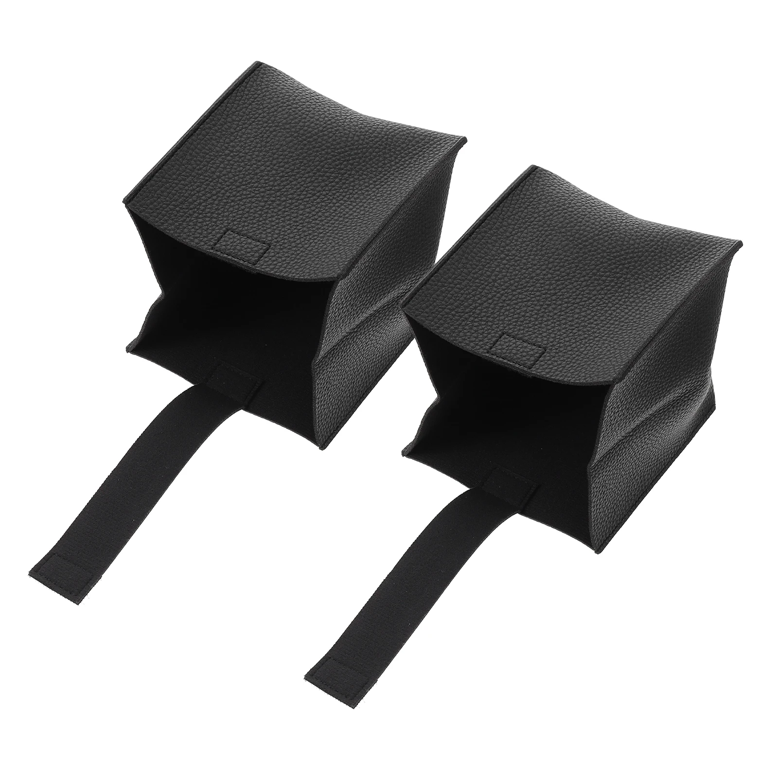 

2pcs PU Tissue Box Storage Holder Desktop Napkin Organizer Office Home Decor Living Room Bedroom Car Facial Paper Dispenser