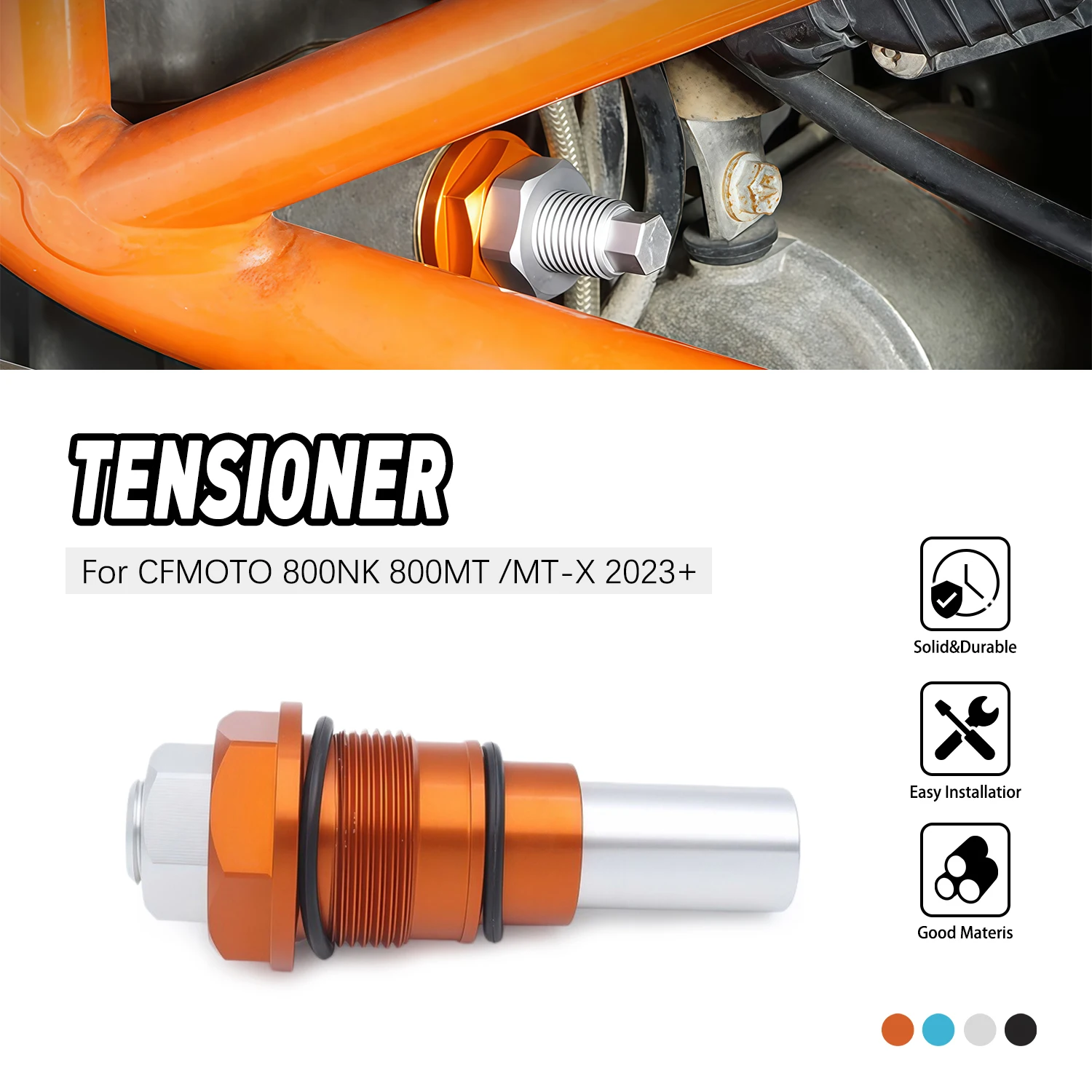 

For CFMOTO 800NK 800MT MT-X 2023+ For KOVE 800X Rally 2023+ Accessories moto Cam Timing Chain Tensioner