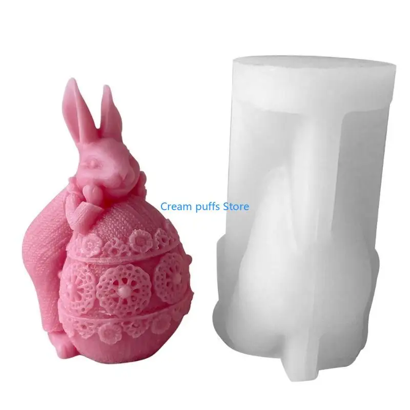 50LE Rabbit Decoration Silicone Mould Resin