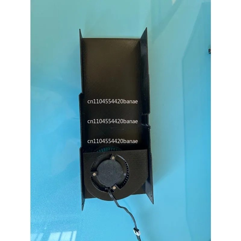 Mi50 graphics card cooling modification built-in turbo fan