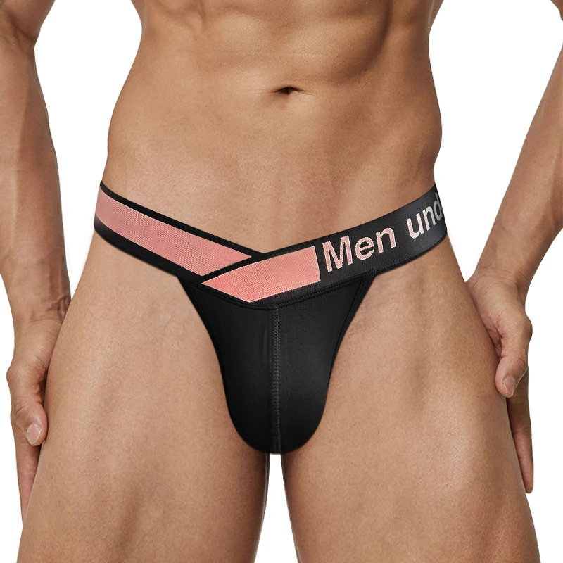 

New Men's Briefs Underwear Modal Sexy Men Slip Breathable Men Underpants U Pouch Sports Side Cut Gay Panties Slip Hombre