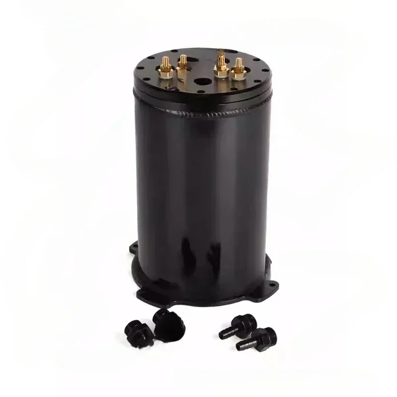 

Automobile Modification Thickened Aluminum Alloy Auxiliary Oil Pot 2.8L Drum Fuel Pressure Regulating Tank Fuel Pump
