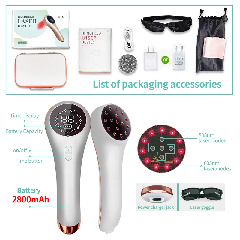 Original Factory Handheld Veterinary Laser Dog Wound Care and Pain Relief Management Sports Injury Cure Selling-point