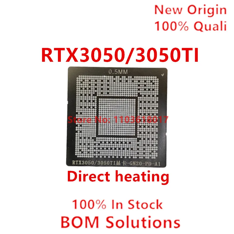 Direct heating 90x90 RTX3050 GTX3050 GN20-P0-A1 GN20-P1-A1 stencil