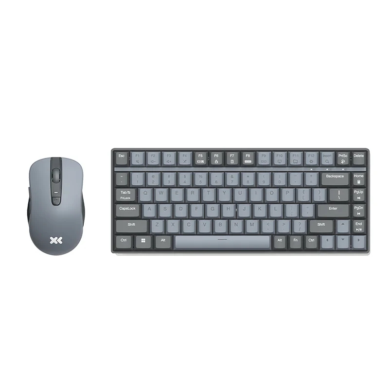 Imagem -06 - Conjunto de Teclado e Mouse sem Fio Lenovo-xiaoxin k1 Tampa de Duas Cores Design Ergonômico Ajustável Dpi de Velocidades Tom Claro