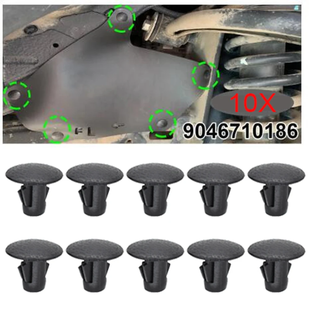 10Pcs Splash Guard Shield Clip Fender Liner Apron Push Rivet For Toyota Land Cruiser Prado J120 J150 RAV4 XA20 Hilux N140 Yaris