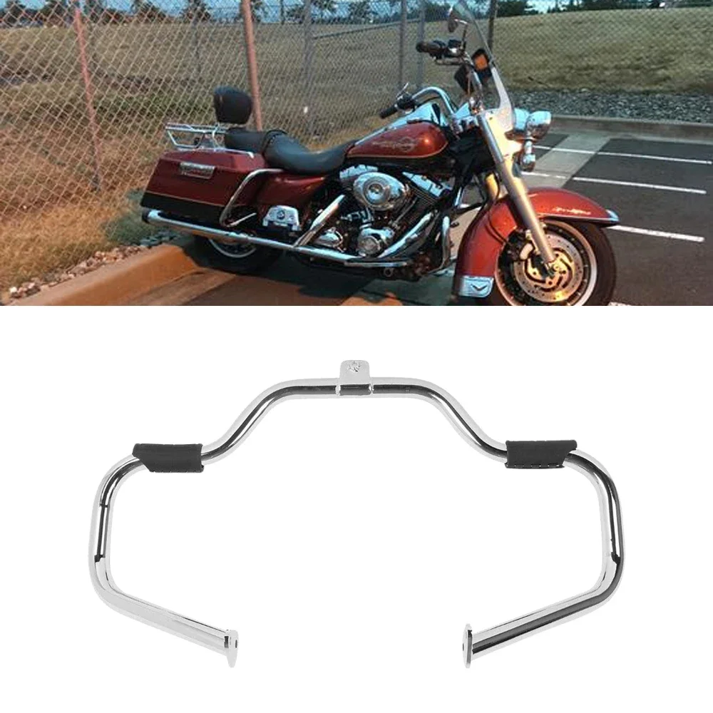 

Motorcycle 1 1/4 " Front Engine Guard Highway Crash Bar for '97-'08 Harley Touring Glide Road King Electra Glide Street Glide